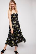 Bella Babe Printed Midi Dress By Free People
